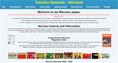 Desktop Screenshot of meccanoindex.co.uk